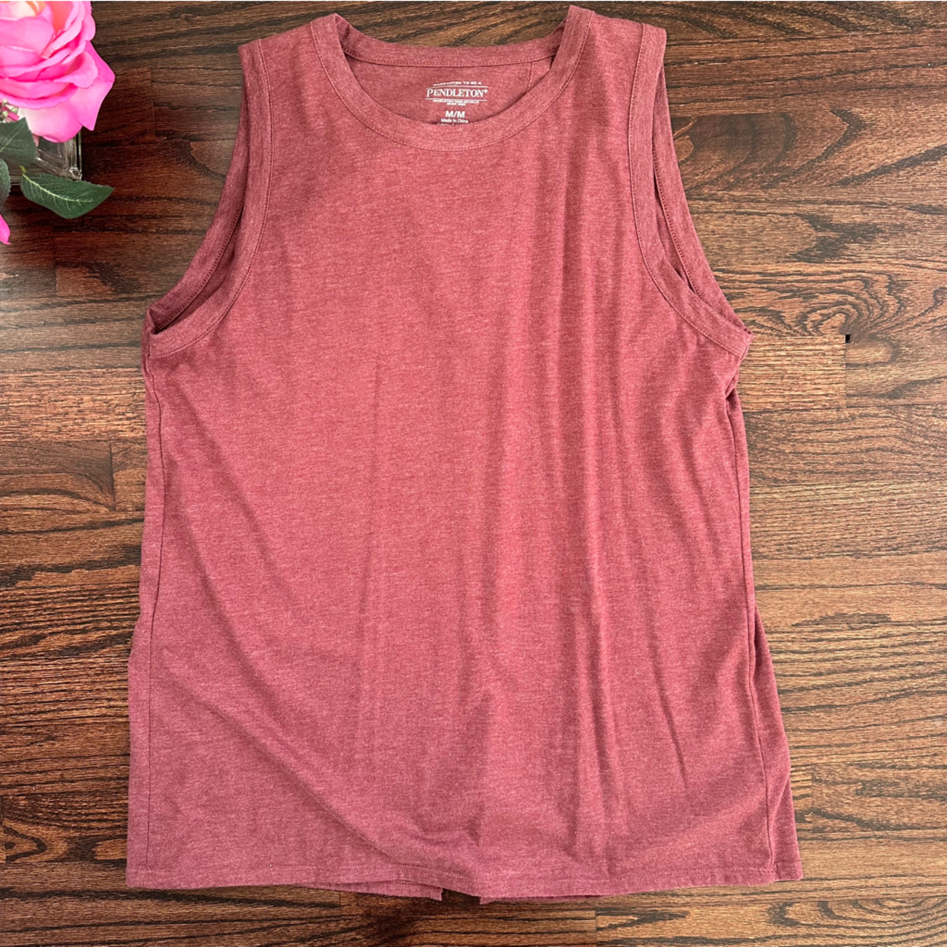 Pendleton Split Back Top, Size M